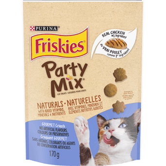 Purina Friskies Party Mix Naturals Gourmet Cat Treats