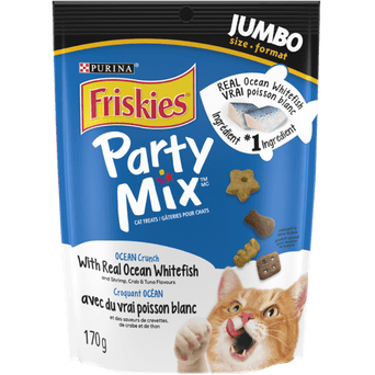 Purina Friskies Party Mix Ocean Crunch Cat Treats