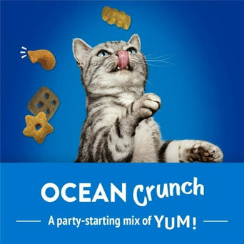 Purina Friskies Party Mix Ocean Crunch Cat Treats