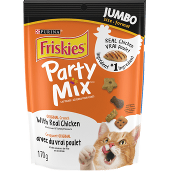 Purina Friskies Party Mix Original Crunch Cat Treats