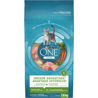 Purina Purina ONE +Plus Indoor Advantage Real Turkey Dry Cat Food