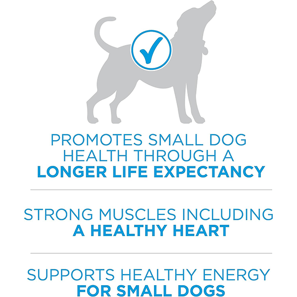 Purina Purina ONE +Plus Small Breed Formula Adult Dry Dog Food, 1.81kg
