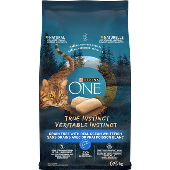 Purina Purina ONE True Instinct Grain Free Ocean Whitefish Dry Cat Food