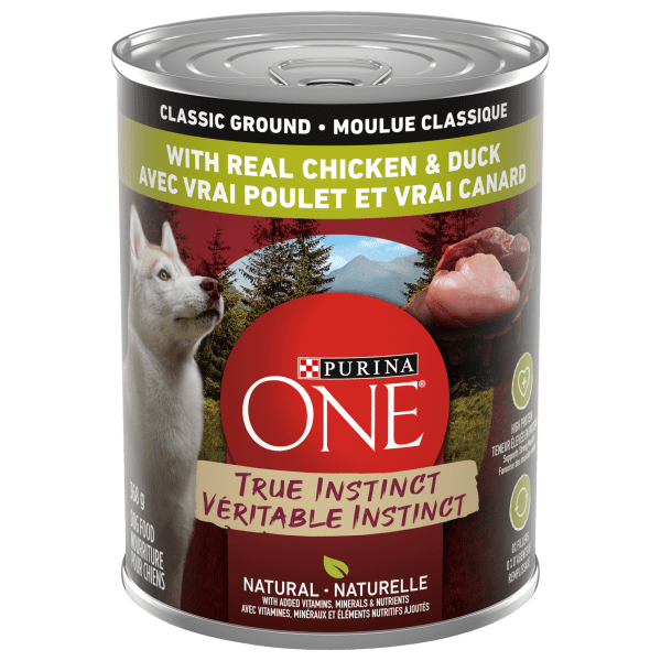 Purina One True Instinct Chicken Duck Wet Dog Food 368 G Adult