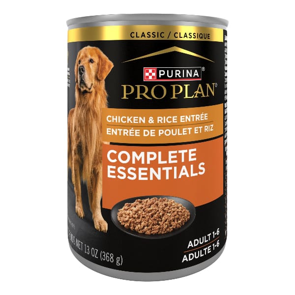 Purina Pro Plan Adult Chicken & Rice Entrée Canned Dog Food