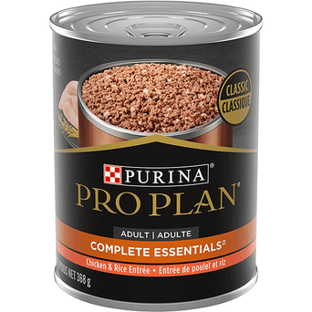 Purina Purina Pro Plan Adult Complete Essentials Classic Chicken & Rice and Beef & Rice Canned Dog Food Variety Pack