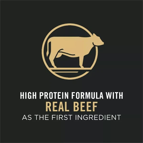 Purina Purina Pro Plan Adult Complete Essentials Shredded Blend Beef & Rice Recipe Dry Dog Food