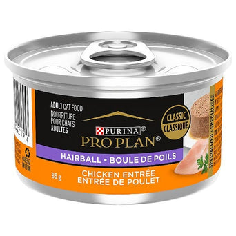 Purina Purina Pro Plan Hairball Chicken Entrée in Gravy Canned Cat Food, 85g