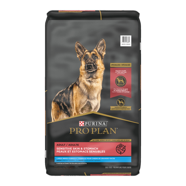 Pro Plan Sensitive Skin Stomach Large Breed Adult Dry Dog Food salmon rice