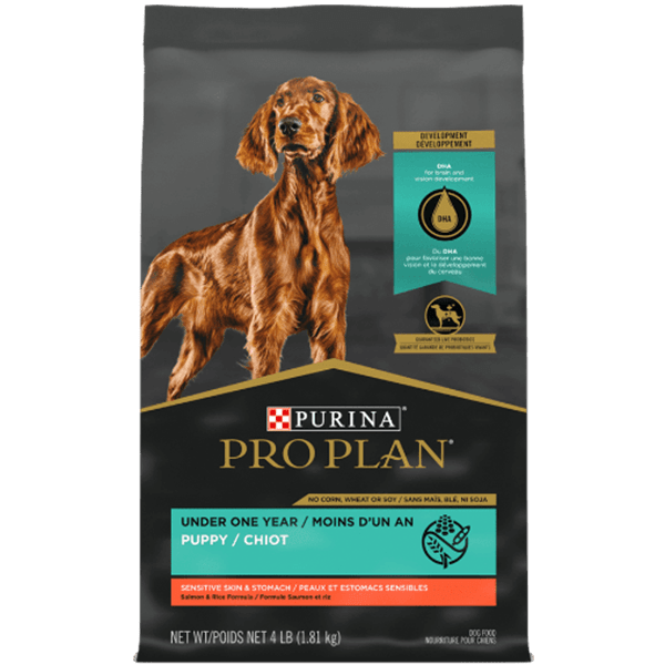 Purina Pro Plan Sensitive Skin Stomach Salmon Rice Dry Puppy Food