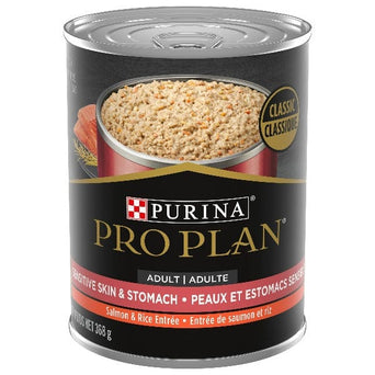 Purina Purina Pro Plan Sensitive Skin & Stomach; Salmon & Rice Entrée Canned Dog Food