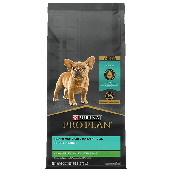 Small breed chicken rice puppy food Pro Plan