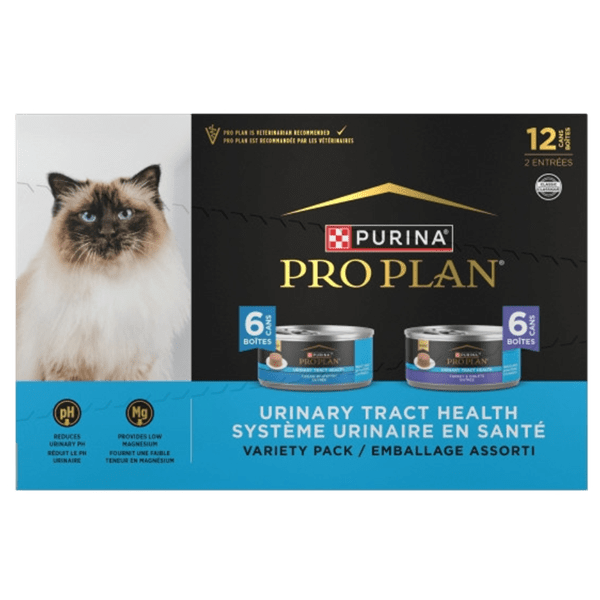 Purina Purina Pro Plan Specialized Urinary Tract Health Adult Canned Cat Food Variety Pack, 5.5oz