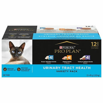Purina Purina Pro Plan Urinary Tract Health Adult Canned Cat Food Variety Pack, 3oz