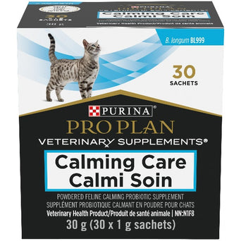 Purina Purina Pro Plan Veterinary Supplements Calming Care: Powdered Calming Probiotic Supplement for Cats