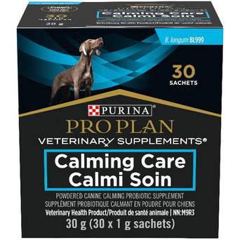 Purina Purina Pro Plan Veterinary Supplements Calming Care: Powdered Calming Probiotic Supplement for Dogs