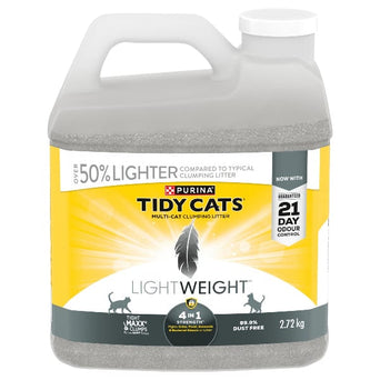 Purina Tidy Cats LightWeight 4-in-1 Strength Clumping Multi-Cat Litter