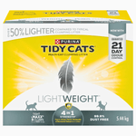 Purina Tidy Cats LightWeight 4-in-1 Strength Clumping Multi-Cat Litter