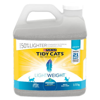 Purina Tidy Cats LightWeight Instant Action Clumping Cat Litter, 2.72kg