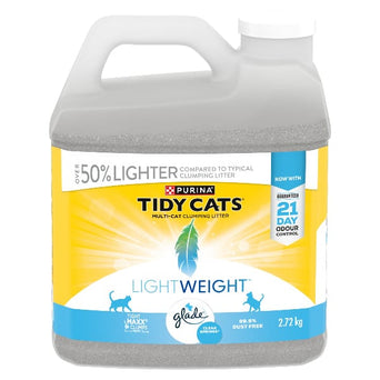 Purina Tidy Cats LightWeight with Glade Clear Springs Clumping Cat Litter