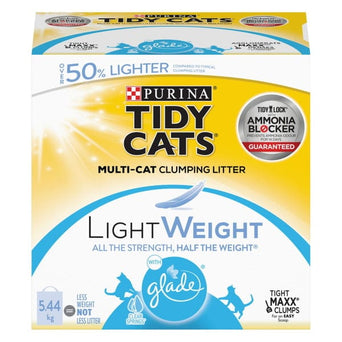 Purina Tidy Cats LightWeight with Glade Clear Springs Clumping Cat Litter