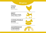 Red Dog Blue Kat Red Dog Blue Kat Chicken Wing Tips, 0.75lb