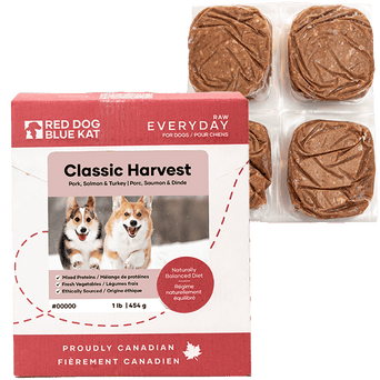 Red Dog Blue Kat Red Dog Blue Kat Everyday Raw Classic Harvest Recipe