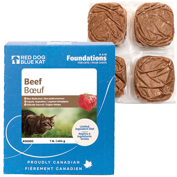 Red Dog Blue Kat Red Dog Blue Kat Foundations Beef Recipe For Cats