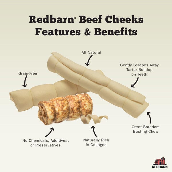 RedBarn Pet Products RedBarn Beef Cheek Roll