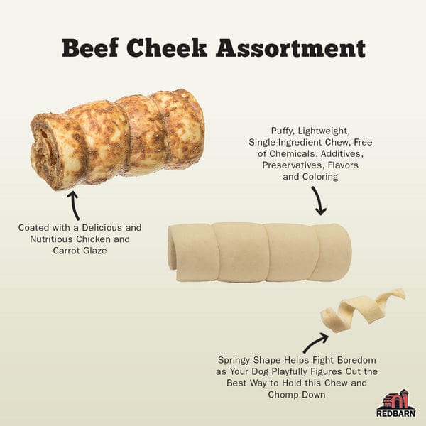 RedBarn Pet Products RedBarn Beef Cheek Roll