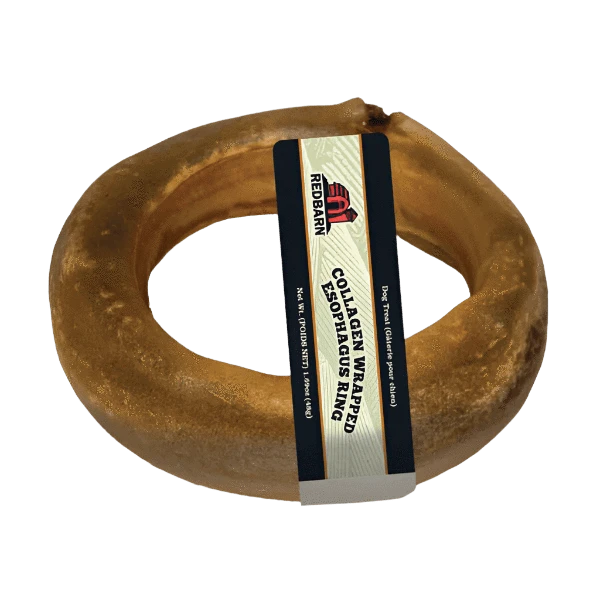 RedBarn Pet Products RedBarn Collagen Wrapped Esophagus Ring