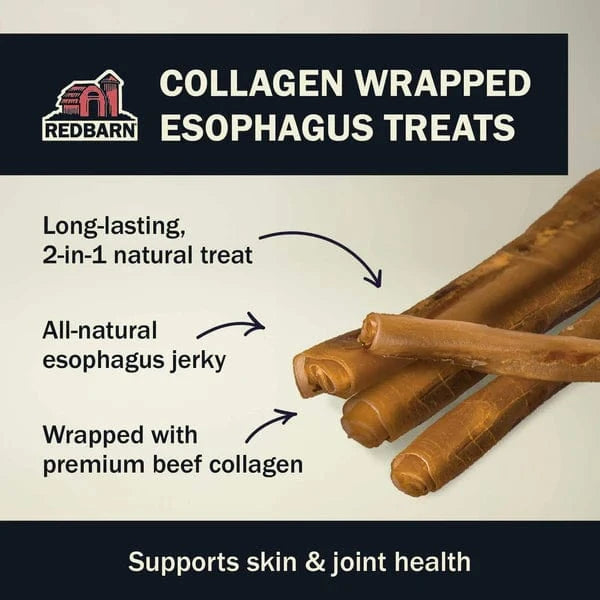 RedBarn Pet Products RedBarn Collagen Wrapped Esophagus Stick