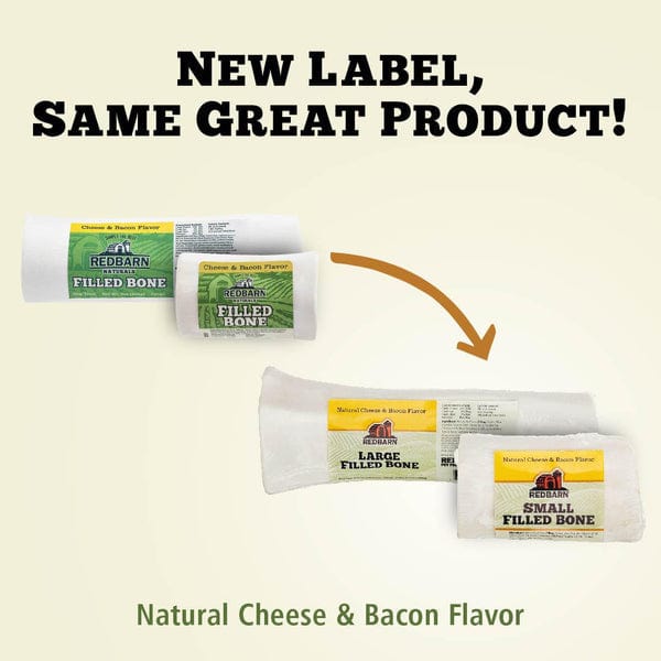 RedBarn Pet Products RedBarn Natural Filled Bone; Cheese & Bacon