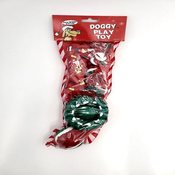 Regent Products Corp Holiday Assorted Stocking Dog Toy