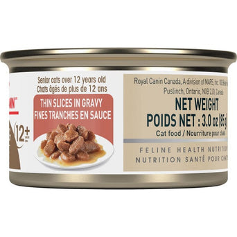 Royal Canin Royal Canin Aging 12+ Thin Slices in Gravy Canned Cat Food