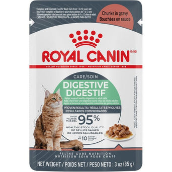 Royal Canin Royal Canin Digestive Care Chunks in Gravy Cat Food Pouch