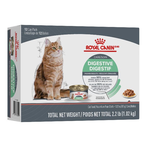Royal Canin Royal Canin Digestive Care Thin Slices in Gravy Canned Cat Food 12 Pack