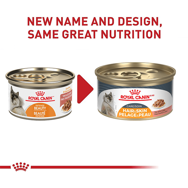 Royal Canin Hair Skin Care Thin Slices in Gravy Canned Cat Food