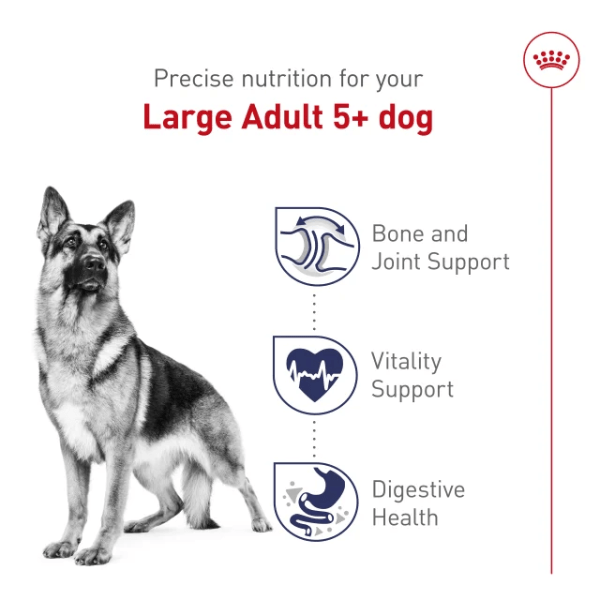 Royal Canin Royal Canin Large Adult 5+ Dry Dog Food, 30lb