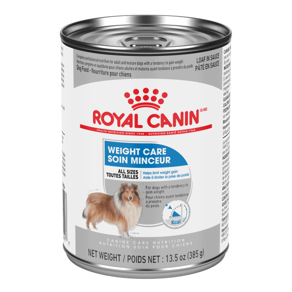 Royal Canin Weight Care Loaf in Sauce Canned Dog Food 385g