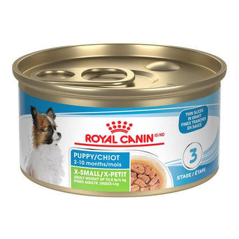 Royal Canin Royal Canin X-Small Puppy Thin Slices in Gravy Canned Dog Food
