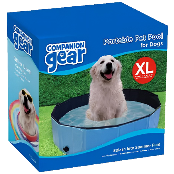 Royal Pet Inc. Companion Gear Portable Pet Pool for Dogs, XL