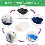 Royal Pet Inc. Fresh Kitty Jumbo Sifting Litter Box Liners