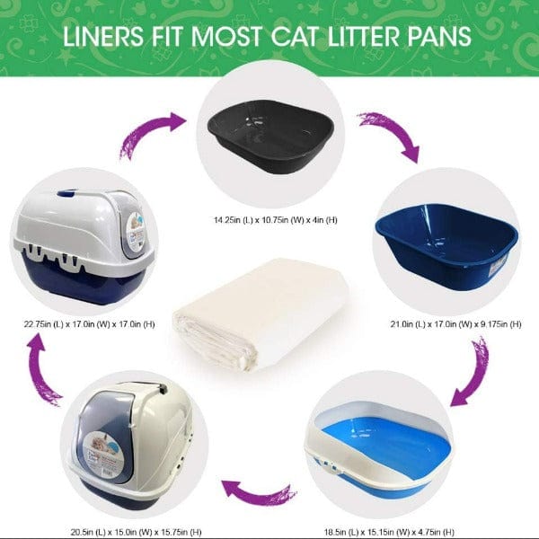 Royal Pet Inc. Fresh Kitty Jumbo Sifting Litter Box Liners