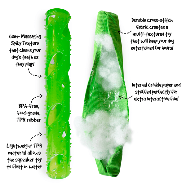 Royal Pet Inc. Gnawsome Crinkle Stick