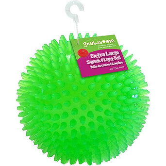 Royal Pet Inc. Gnawsome Extra Large Squeak & Light Ball