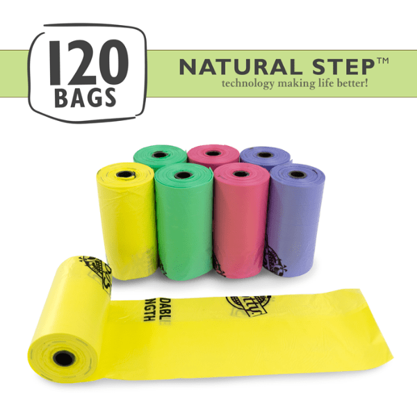 Royal Pet Inc. Spotty Bags to Go Multicolor Waste Bags 120 Pack