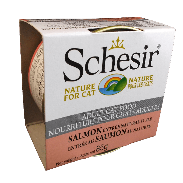 Schesir Schesir Salmon Entree Natural Style Adult Wet Cat Food