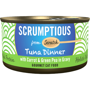 Scrumptious Scrumptious Tuna Dinner with Carrot & Green Pea Canned Cat food