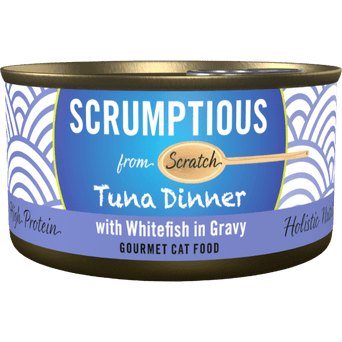 Scrumptious Scrumptious Tuna Dinner with Ocean Fish Canned Cat food